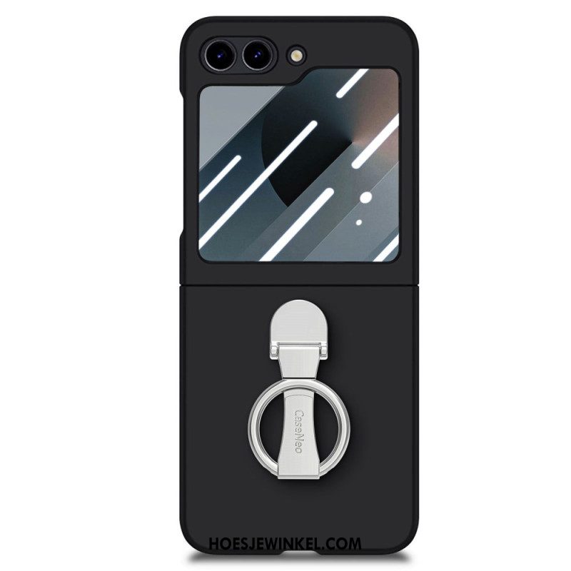 Hoesje Samsung Galaxy Z Flip 7 Fe Ringhouder En Schermbeschermer Voor De Achterkant Bescherming Hoesje