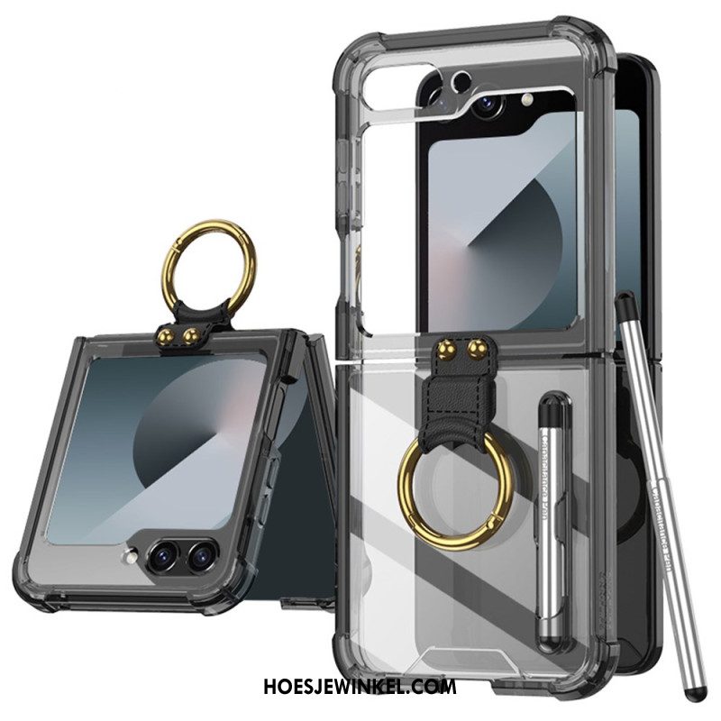 Hoesje Samsung Galaxy Z Flip 7 Fe Ringhouder En Stylus