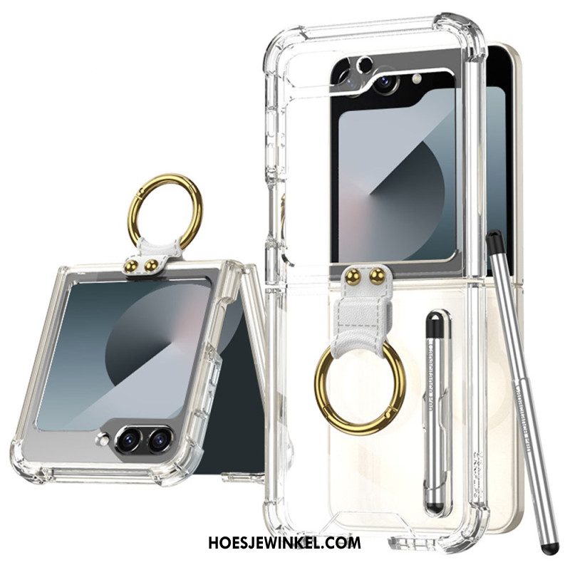 Hoesje Samsung Galaxy Z Flip 7 Fe Ringhouder En Stylus