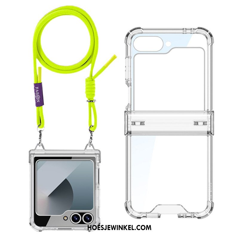 Hoesje Samsung Galaxy Z Flip 7 Fe Transparant