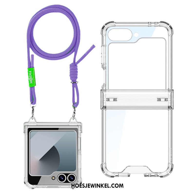 Hoesje Samsung Galaxy Z Flip 7 Fe Transparant