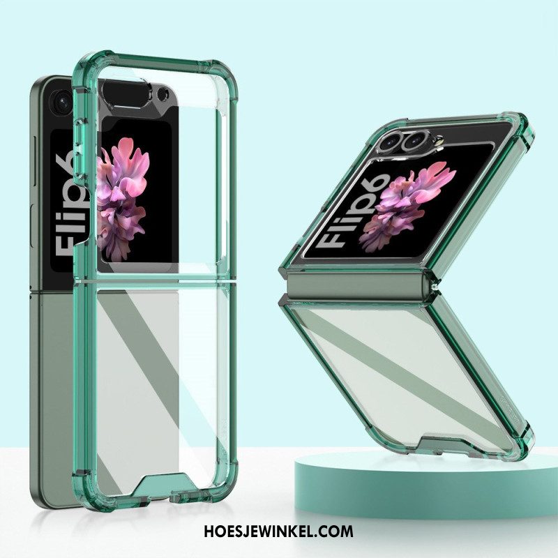 Hoesje Samsung Galaxy Z Flip 7 Fe Transparante Gkk-sluiting