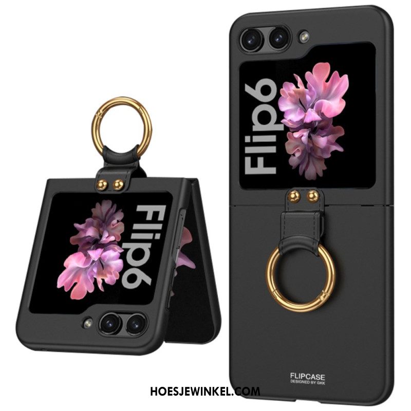 Hoesje Samsung Galaxy Z Flip 7 Fe Ultradun & Gkk-ring Bescherming Hoesje