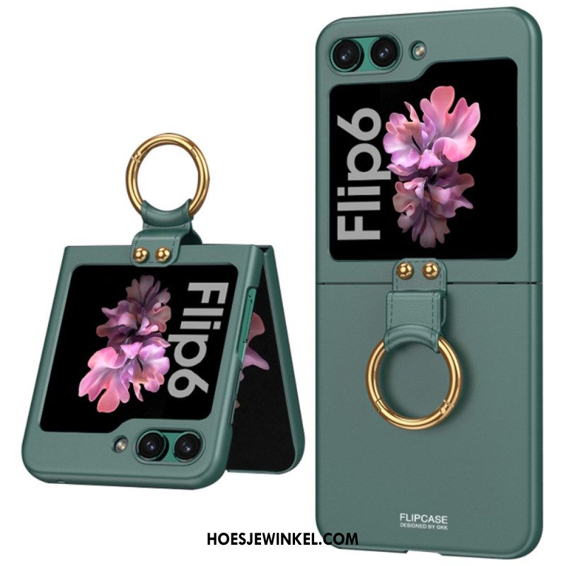 Hoesje Samsung Galaxy Z Flip 7 Fe Ultradun & Gkk-ring Bescherming Hoesje