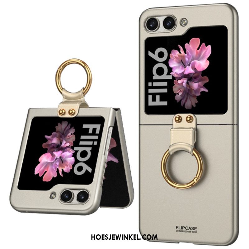 Hoesje Samsung Galaxy Z Flip 7 Fe Ultradun & Gkk-ring Bescherming Hoesje