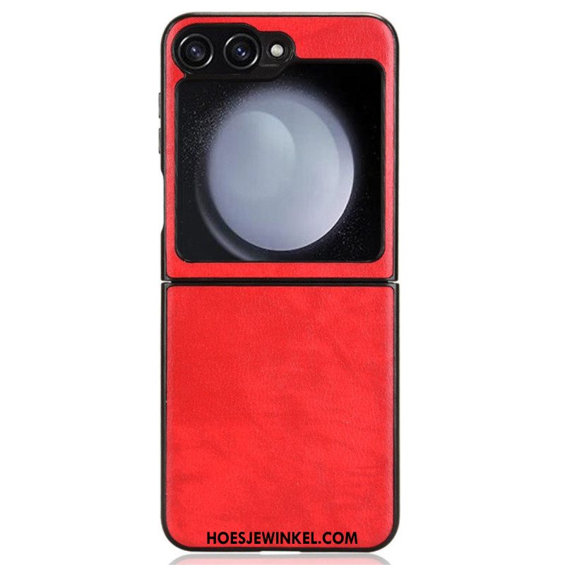 Hoesje Samsung Galaxy Z Flip 7 Fe Vintage Kunstleer