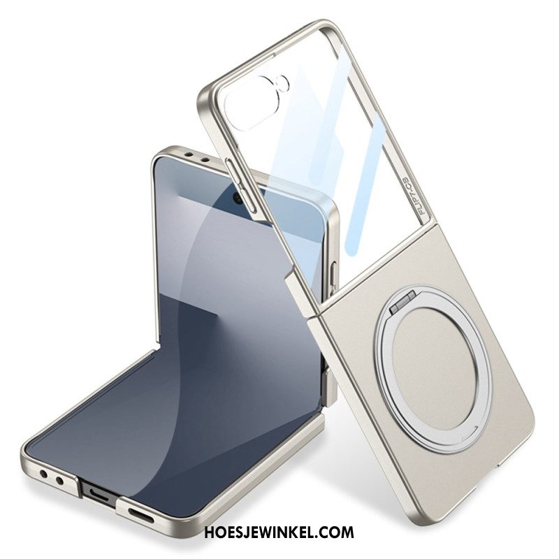 Hoesje Samsung Galaxy Z Flip 7 Gkk Schermbeschermer En Houder Bescherming Hoesje