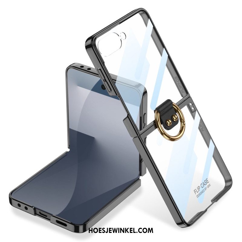 Hoesje Samsung Galaxy Z Flip 7 Gkk-screenprotector En Ringhouder
