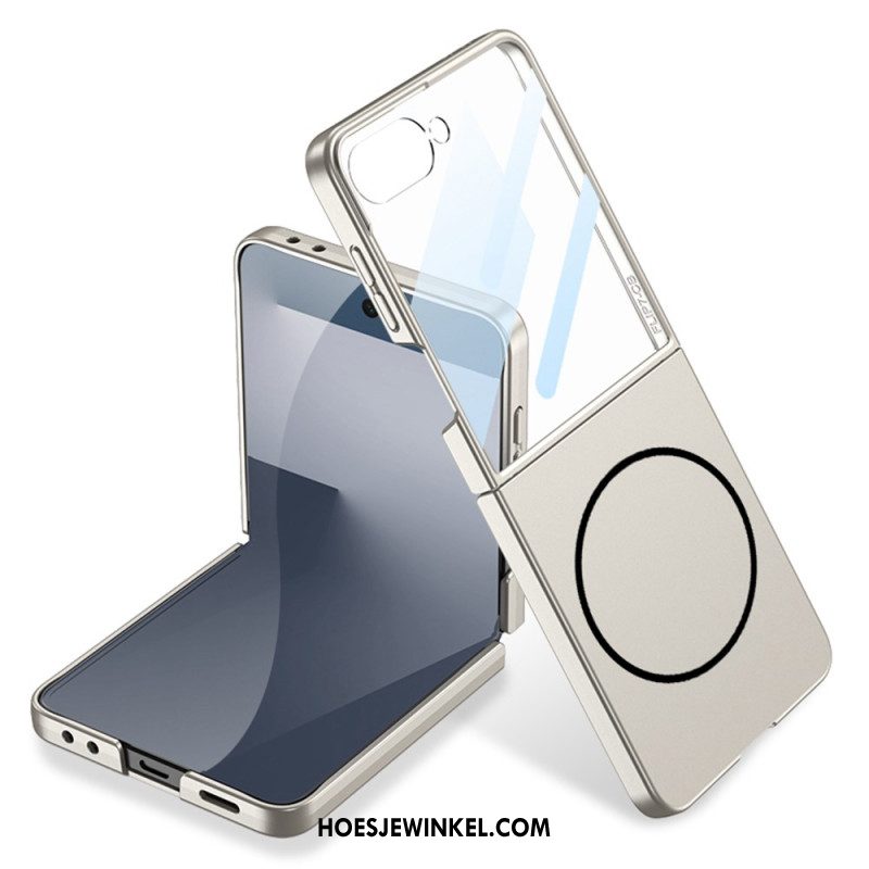 Hoesje Samsung Galaxy Z Flip 7 Klassieke Gkk Magnetische Band