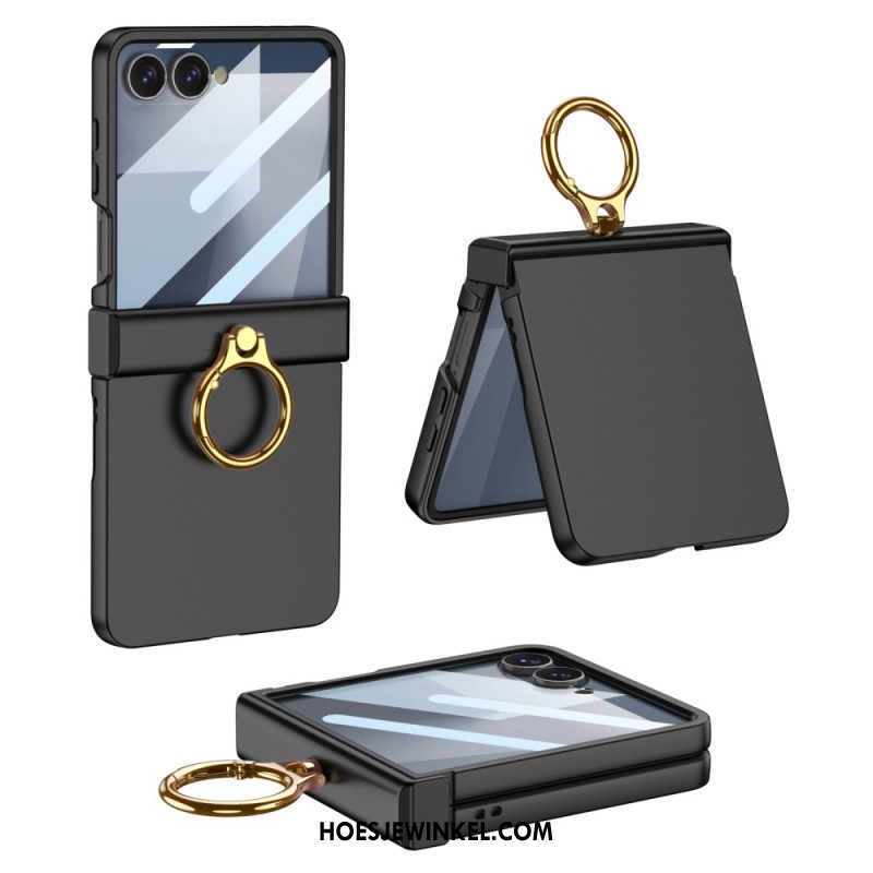 Hoesje Samsung Galaxy Z Flip 7 Klassieke Gkk-ringhouder Bescherming Hoesje