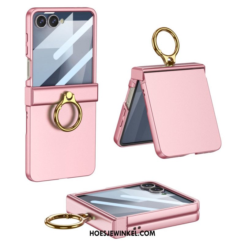 Hoesje Samsung Galaxy Z Flip 7 Klassieke Gkk-ringhouder Bescherming Hoesje