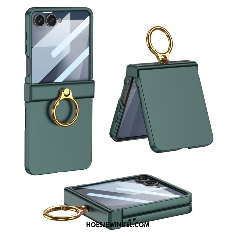 Hoesje Samsung Galaxy Z Flip 7 Klassieke Gkk-ringhouder Bescherming Hoesje