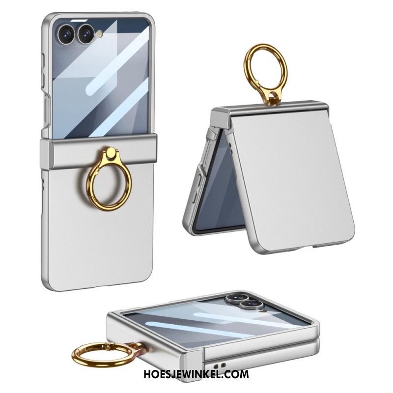 Hoesje Samsung Galaxy Z Flip 7 Klassieke Gkk-ringhouder Bescherming Hoesje