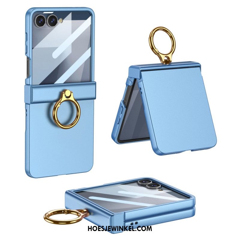 Hoesje Samsung Galaxy Z Flip 7 Klassieke Gkk-ringhouder Bescherming Hoesje
