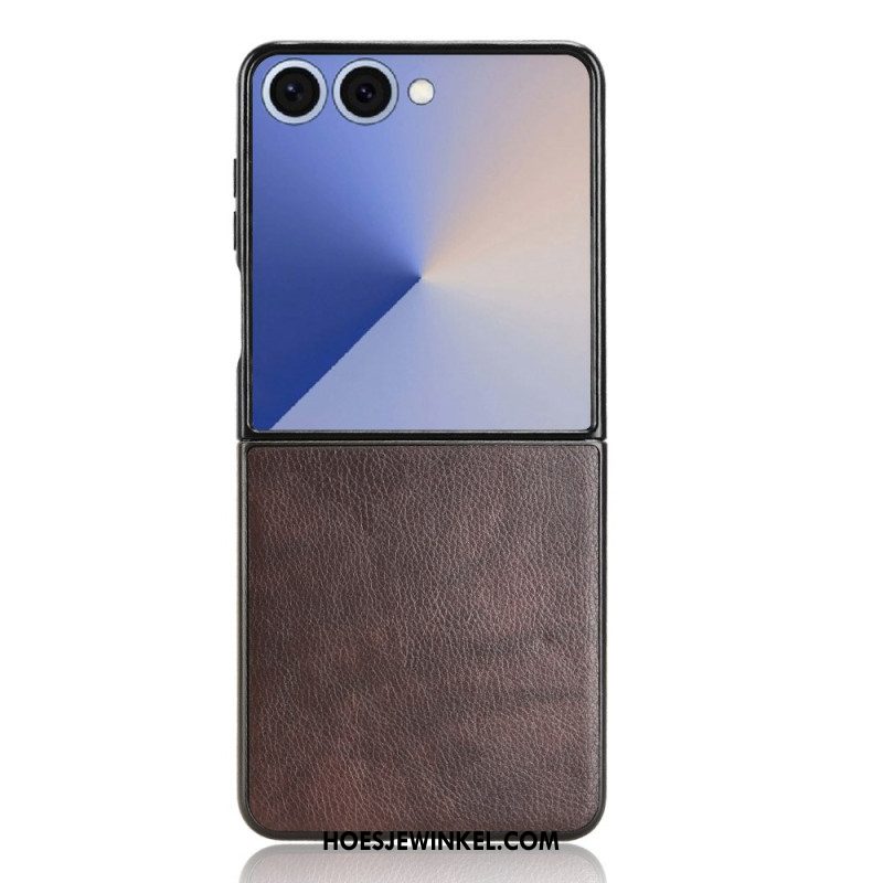 Hoesje Samsung Galaxy Z Flip 7 Leerlook