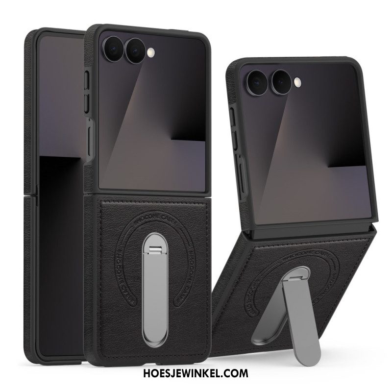 Hoesje Samsung Galaxy Z Flip 7 Magnetisch Met Draaibare Standaard Bescherming Hoesje
