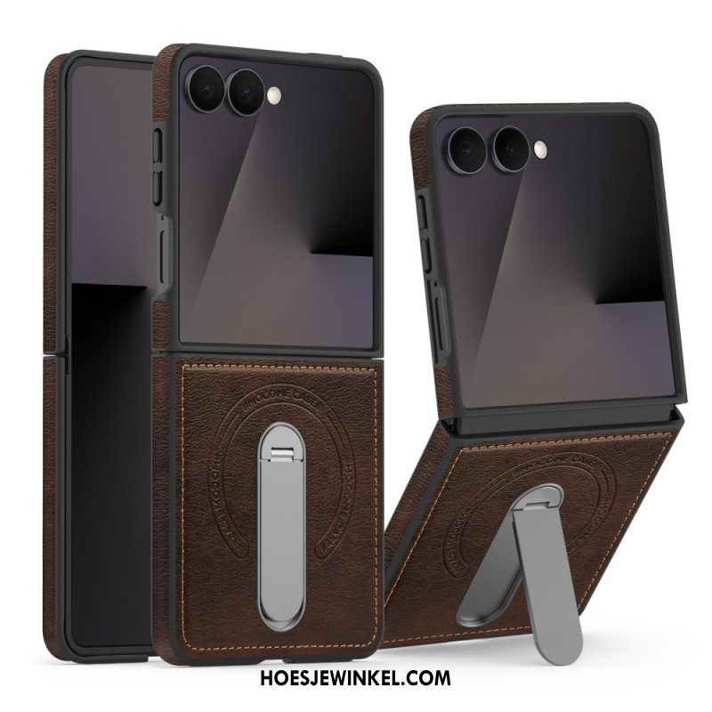 Hoesje Samsung Galaxy Z Flip 7 Magnetisch Met Draaibare Standaard Bescherming Hoesje