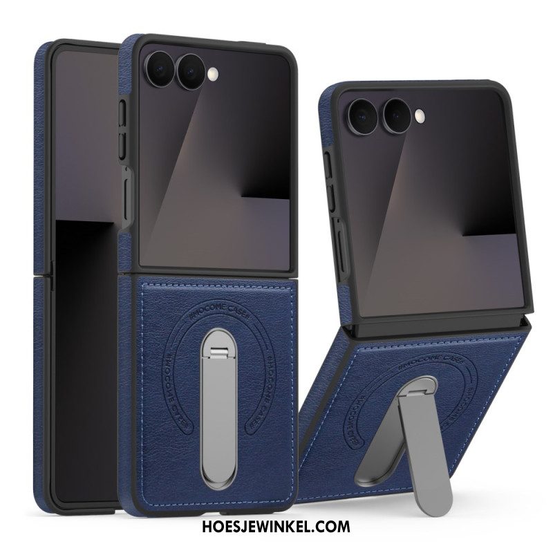 Hoesje Samsung Galaxy Z Flip 7 Magnetisch Met Draaibare Standaard Bescherming Hoesje