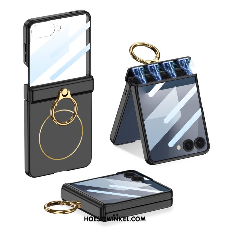 Hoesje Samsung Galaxy Z Flip 7 Magnetisch Met Ringhouder Gkk