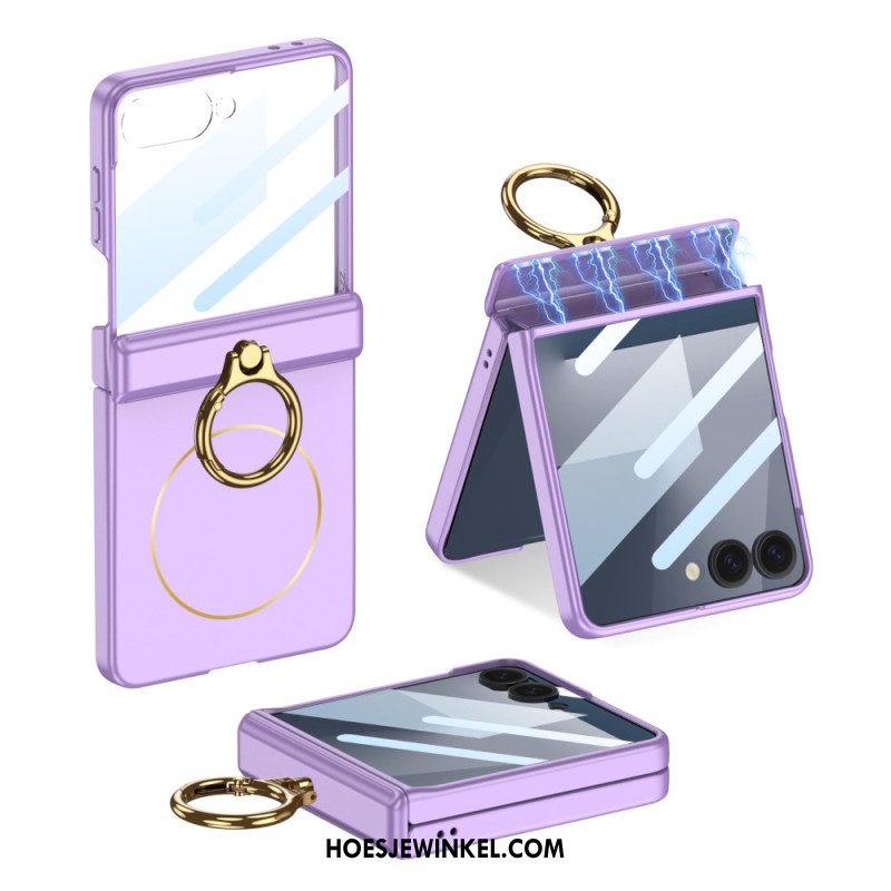 Hoesje Samsung Galaxy Z Flip 7 Magnetisch Met Ringhouder Gkk