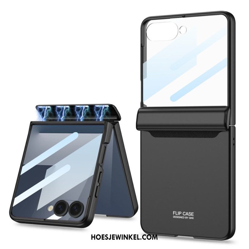 Hoesje Samsung Galaxy Z Flip 7 Magnetische Scharnierbeschermer En Schermbeschermer