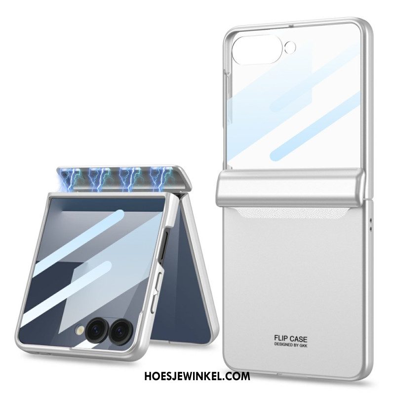 Hoesje Samsung Galaxy Z Flip 7 Magnetische Scharnierbeschermer En Schermbeschermer