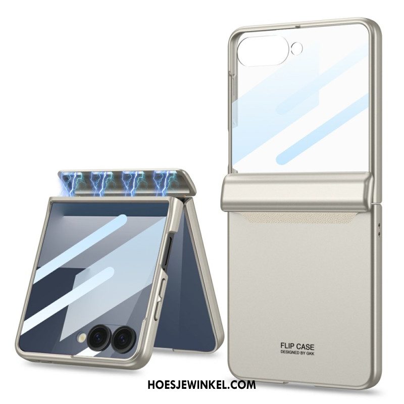 Hoesje Samsung Galaxy Z Flip 7 Magnetische Scharnierbeschermer En Schermbeschermer
