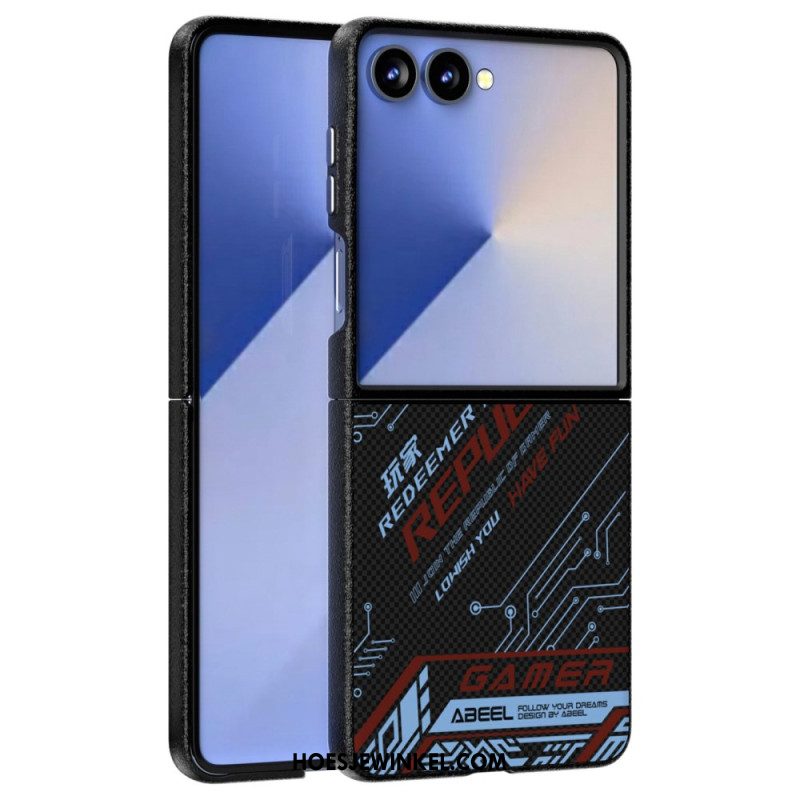 Hoesje Samsung Galaxy Z Flip 7 Magsafe-compatibel Abeel Grafisch Bescherming Hoesje