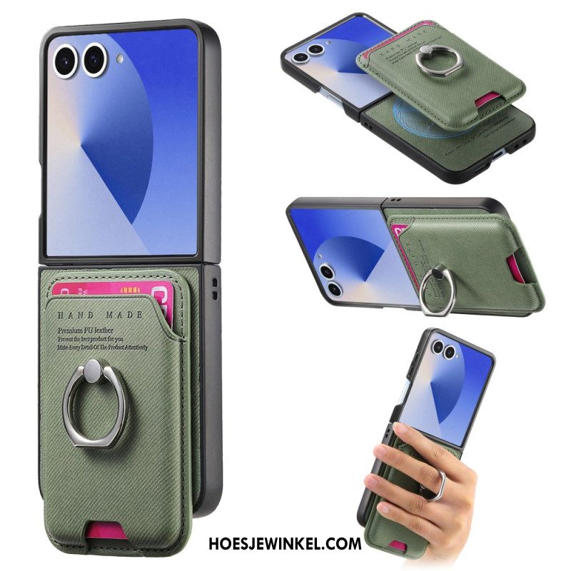 Hoesje Samsung Galaxy Z Flip 7 Magsafe-compatibel Met Afneembare Kaarthouder