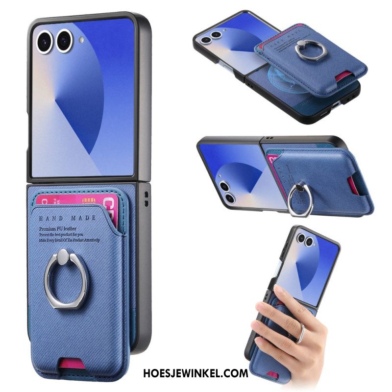 Hoesje Samsung Galaxy Z Flip 7 Magsafe-compatibel Met Afneembare Kaarthouder