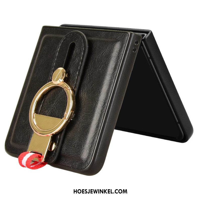 Hoesje Samsung Galaxy Z Flip 7 Polsband En Houder
