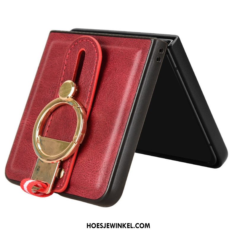 Hoesje Samsung Galaxy Z Flip 7 Polsband En Houder