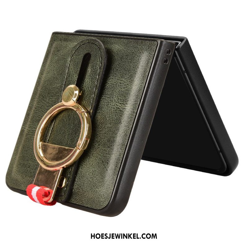 Hoesje Samsung Galaxy Z Flip 7 Polsband En Houder