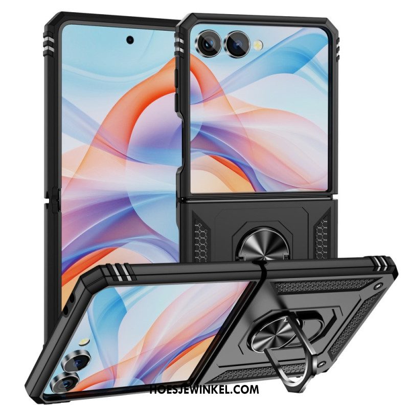 Hoesje Samsung Galaxy Z Flip 7 Ringhouder En Schokbestendige Bescherming Bescherming Hoesje