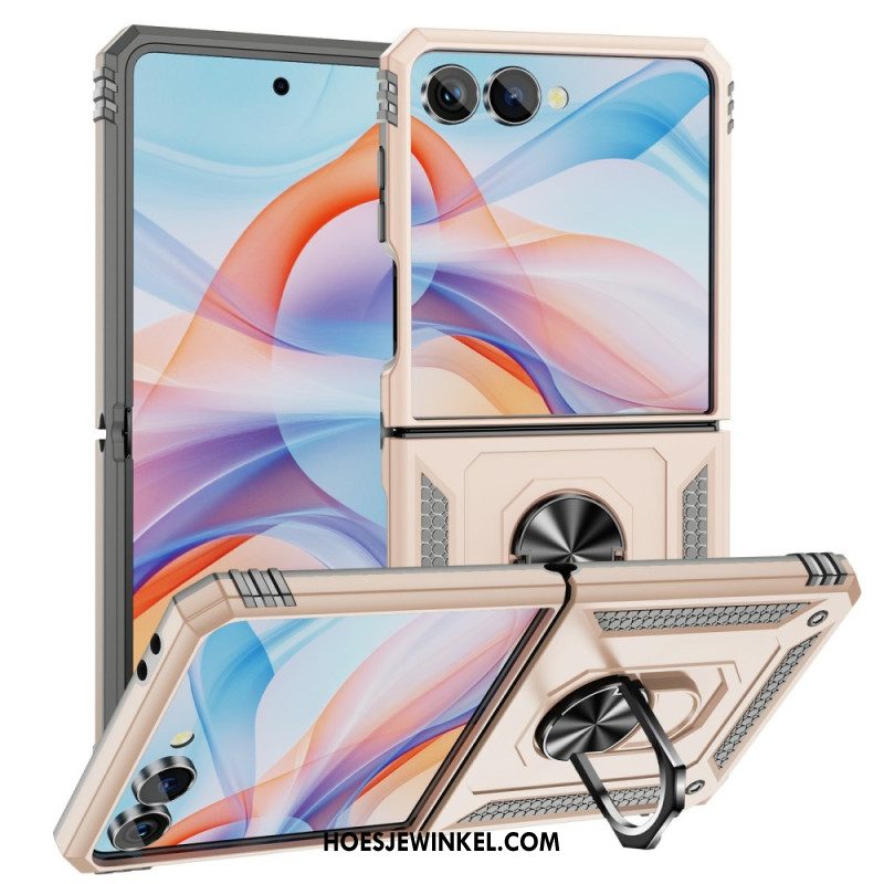 Hoesje Samsung Galaxy Z Flip 7 Ringhouder En Schokbestendige Bescherming Bescherming Hoesje