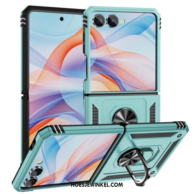 Hoesje Samsung Galaxy Z Flip 7 Ringhouder En Schokbestendige Bescherming Bescherming Hoesje