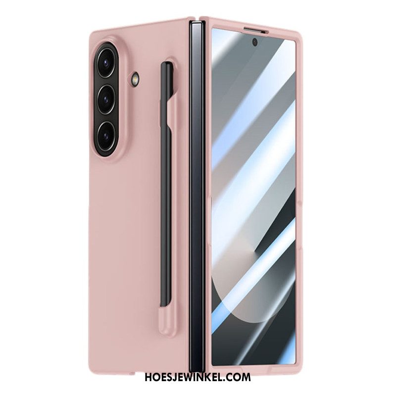 Hoesje Samsung Galaxy Z Fold 7 Bescherming Van Gehard Glas En Stylushouder