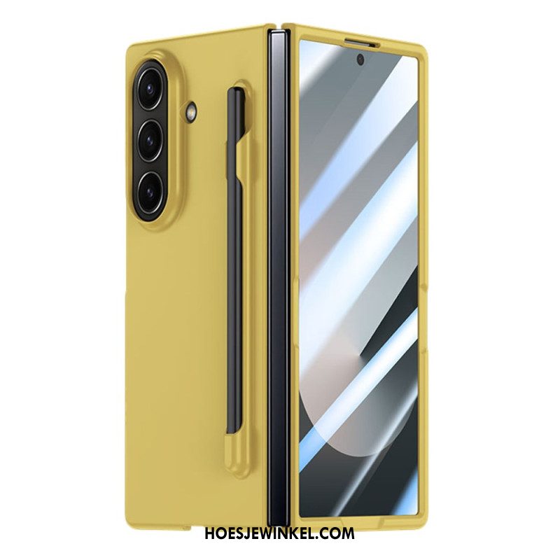 Hoesje Samsung Galaxy Z Fold 7 Bescherming Van Gehard Glas En Stylushouder