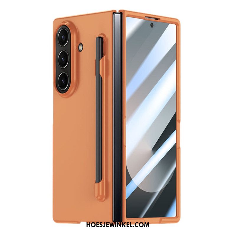 Hoesje Samsung Galaxy Z Fold 7 Bescherming Van Gehard Glas En Stylushouder
