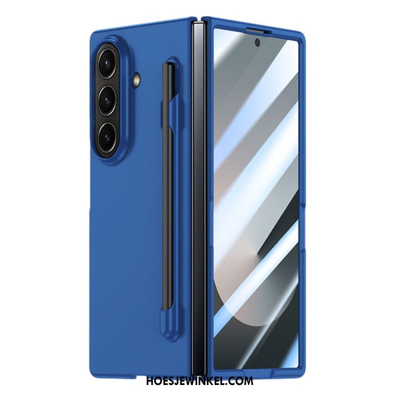 Hoesje Samsung Galaxy Z Fold 7 Bescherming Van Gehard Glas En Stylushouder