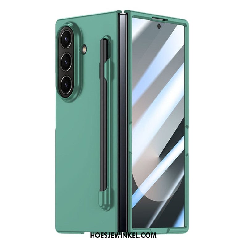 Hoesje Samsung Galaxy Z Fold 7 Bescherming Van Gehard Glas En Stylushouder