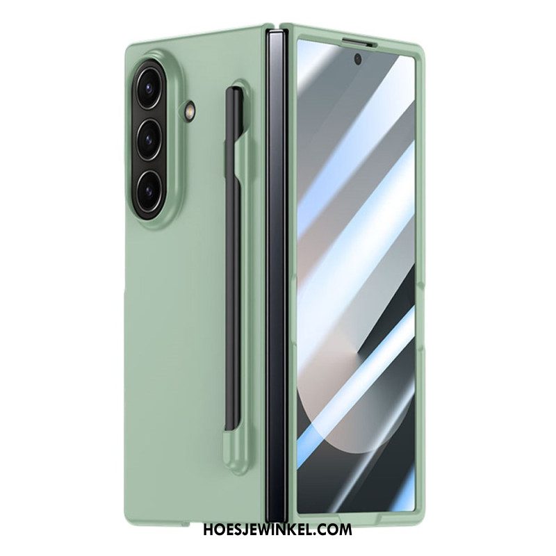 Hoesje Samsung Galaxy Z Fold 7 Bescherming Van Gehard Glas En Stylushouder