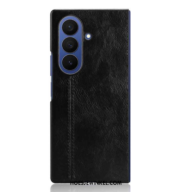 Hoesje Samsung Galaxy Z Fold 7 Lederlook Couture