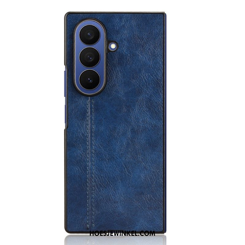 Hoesje Samsung Galaxy Z Fold 7 Lederlook Couture