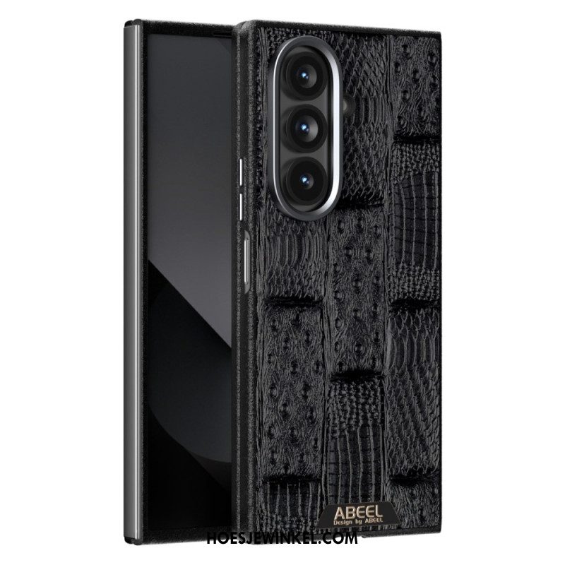 Hoesje Samsung Galaxy Z Fold 7 Magsafe-compatibel Abeel Met Reliëf Bescherming Hoesje