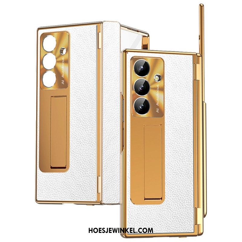 Hoesje Samsung Galaxy Z Fold 7 Premium Ontwerp Met Scharnierbeschermer