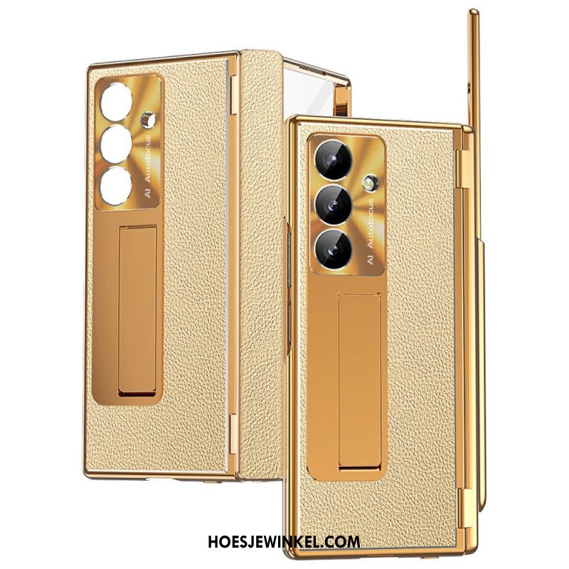 Hoesje Samsung Galaxy Z Fold 7 Premium Ontwerp Met Scharnierbeschermer