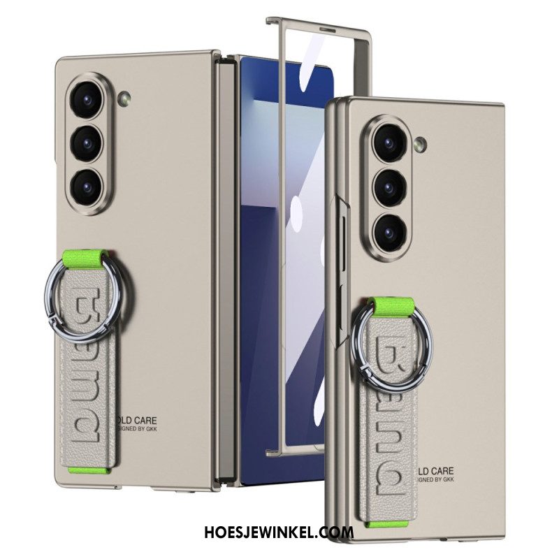 Hoesje Samsung Galaxy Z Fold 7 Ring En Riempje Bescherming Hoesje