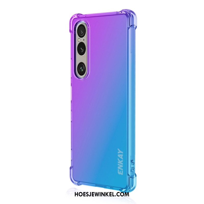 Hoesje Sony Xperia 1 Vii Gradient Enkay Bescherming Hoesje