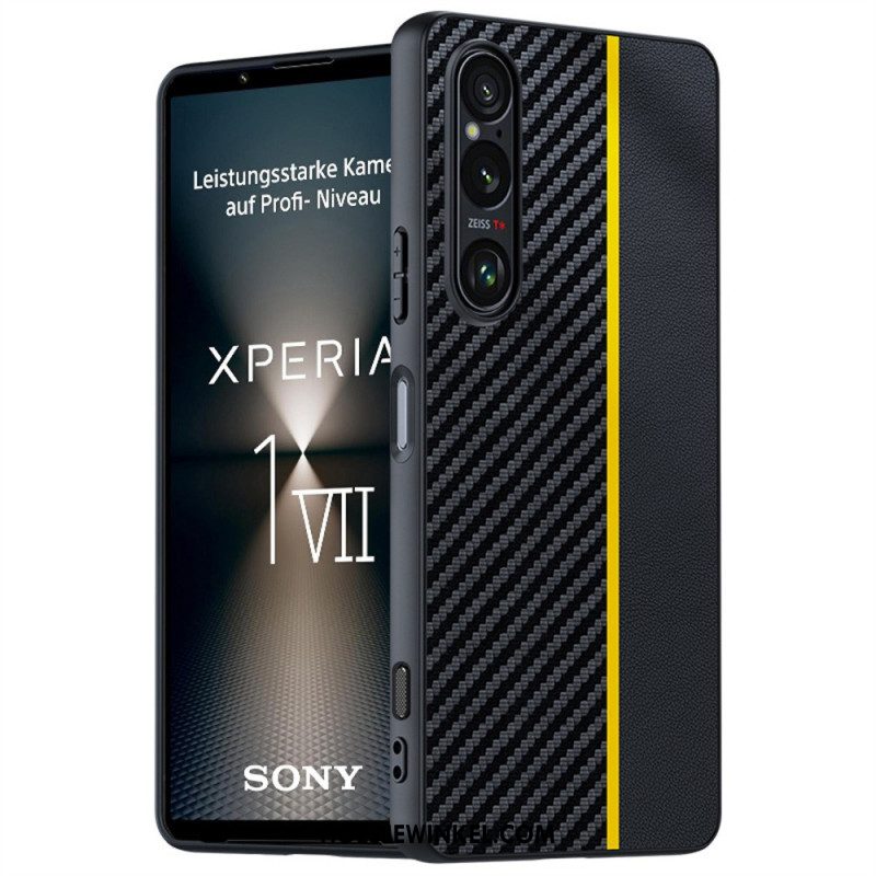 Hoesje Sony Xperia 1 Vii Koolstofvezel